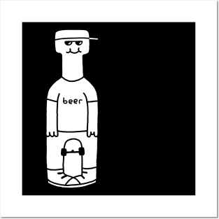 Beer Man Posters and Art